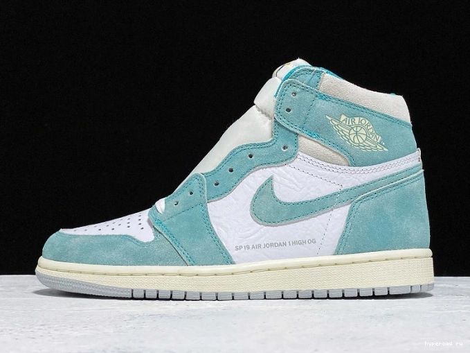 OG Jordan Retro High 1 Air 555088-311 Green Turbo 0727